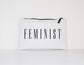 Feminist Makeup Bag - Cosmetic Accessory Bag