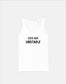 Cute But Unstable Vest - Crazy Psycho Girl Tank Top