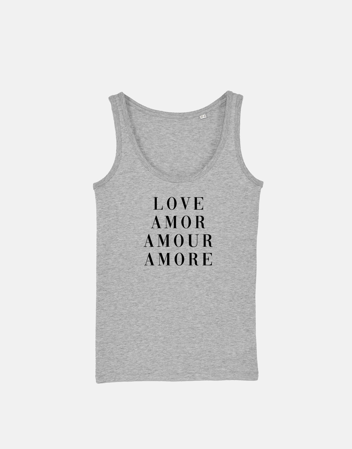 Love Amor Amour Amore Vest - Self Love Womens Tank Top