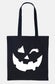 Kids Halloween Winking Girl Pumpkin Trick Or Treat Tote Bag