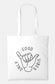 Good Vibes Only Tote Bag - Reusable Market Grocery Shopping Bag