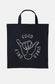 Good Vibes Only Tote Bag - Reusable Market Grocery Shopping Bag