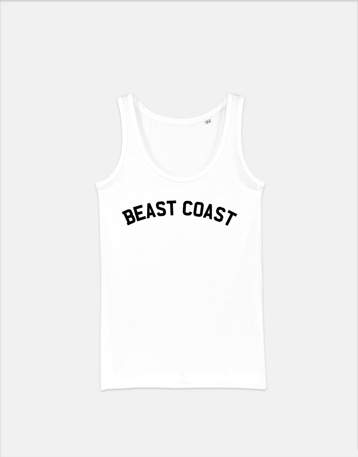 Beast Coast - East Coast Vest - New York Florida Massachusetts Virginia Georgia Tank Top