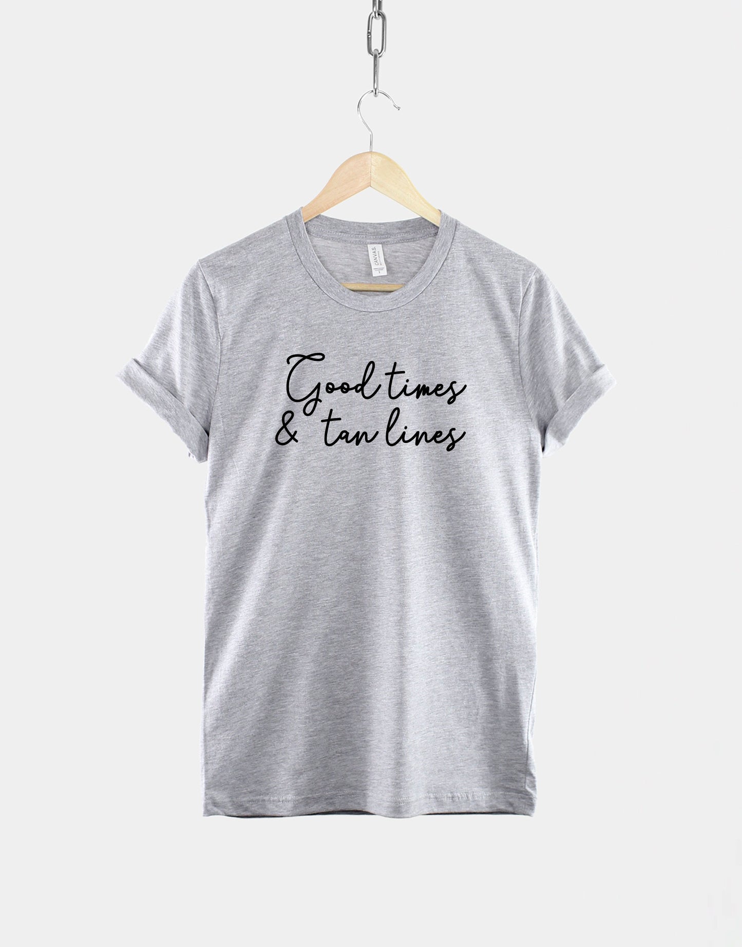 Good Times and Tan Lines Tshirt - Summer Vacation T Shirt