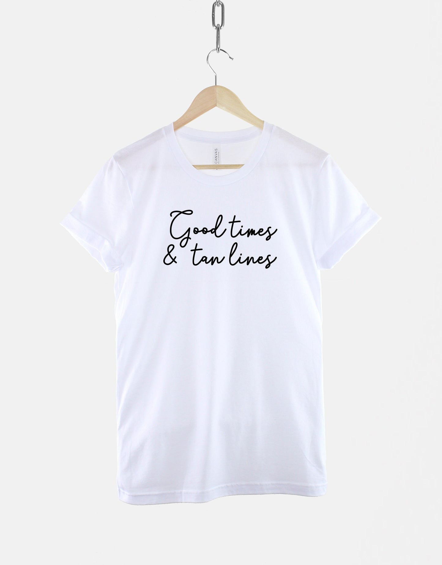 Good Times and Tan Lines Tshirt - Summer Vacation T Shirt