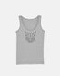 Geometric Cat Vest - Abstract Wild Animal Cats Tank Top