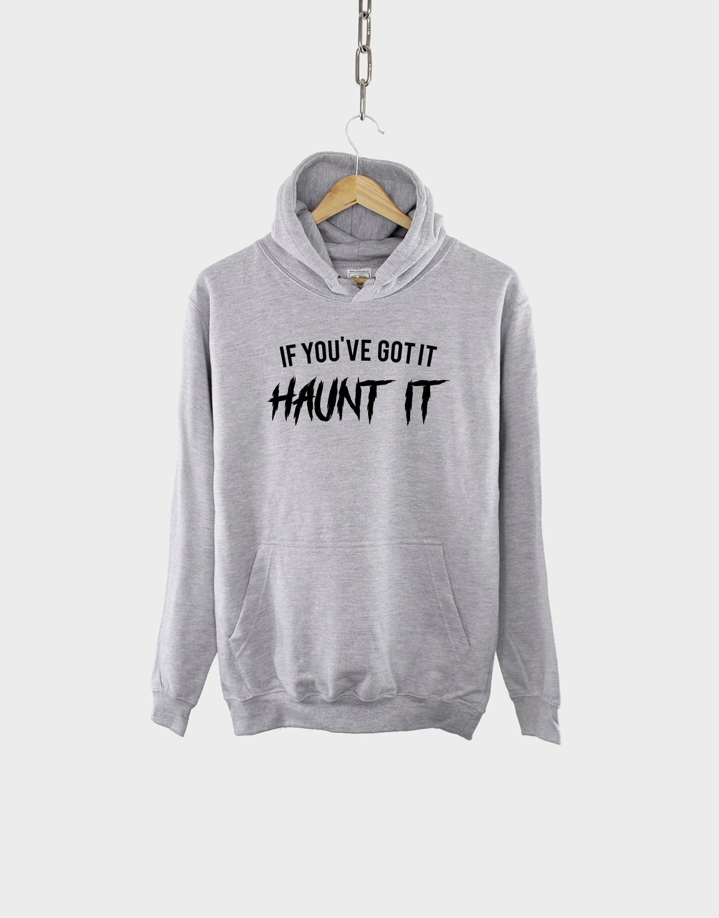 If You've Got It Haunt It Halloween Costume Hoodie - Funny Slogan Hooded Sweatshirt