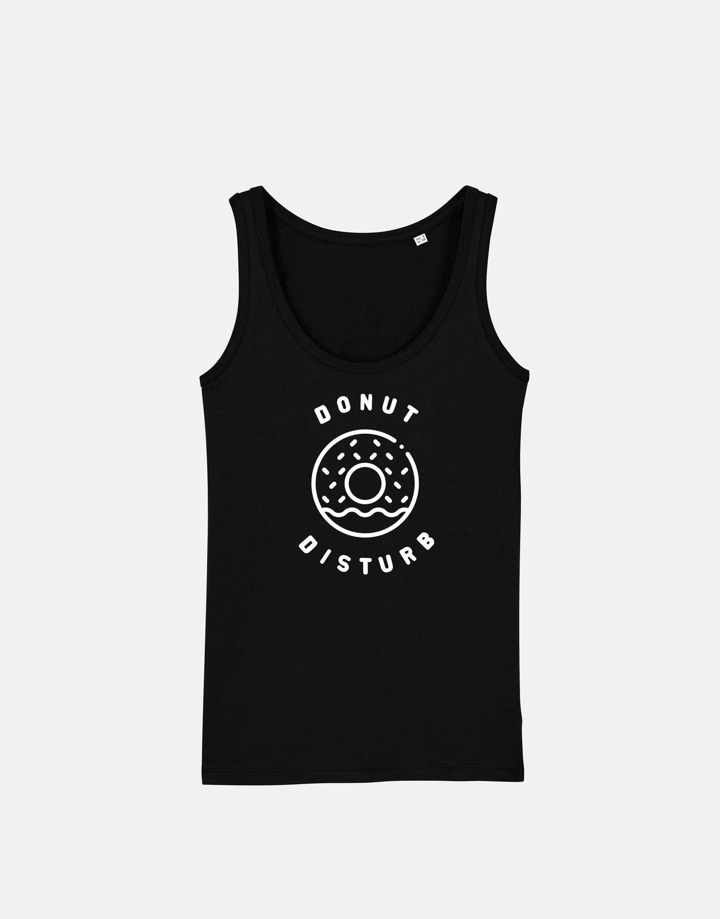 Donut Disturb Vest - Permanently Tired Sleeping Tank Top