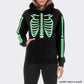 Glow In The Dark Skeleton Hoodie - Halloween Costume