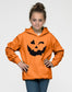 Girls Halloween Pumpkin Hoodie - Girl Halloween Costume Sweatshirt