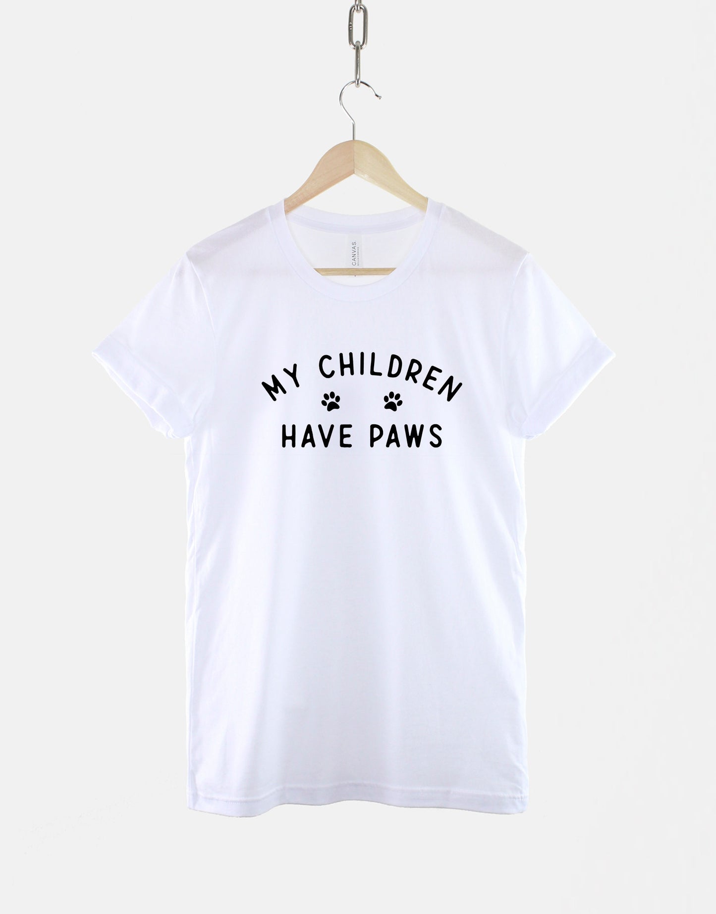 Dog - Cat Shirt - Dogs Cats Owner TShirt - My Children Have Paws