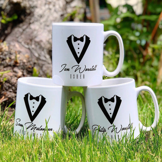 Personalized Groomsmen Gift - Best Man Mug - Wedding Favours Best Men Gifts Usher Gift Father Of The Bride Groomsman Gift