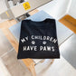 Dog Cat Owner Sweatshirt - My Children Have Paws - Dog Cat Lover Jumper