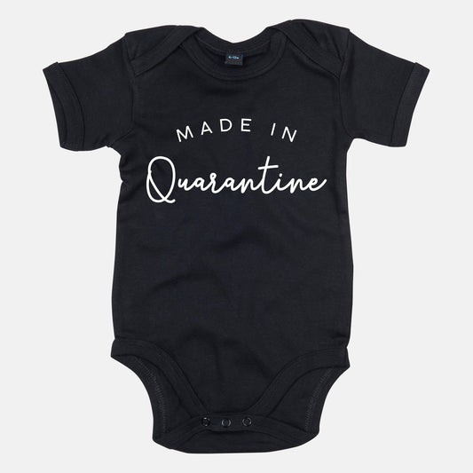 Made In Quarantine Pregnancy Announcement Onesie Baby Grow - Baby Reveal One Piece Bodysuit