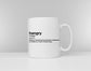 Hangry Coffee Mug - Dictionary Excerpt Hungry Work Mug - Food Lover Coffee Mug Funny Meaning Gift