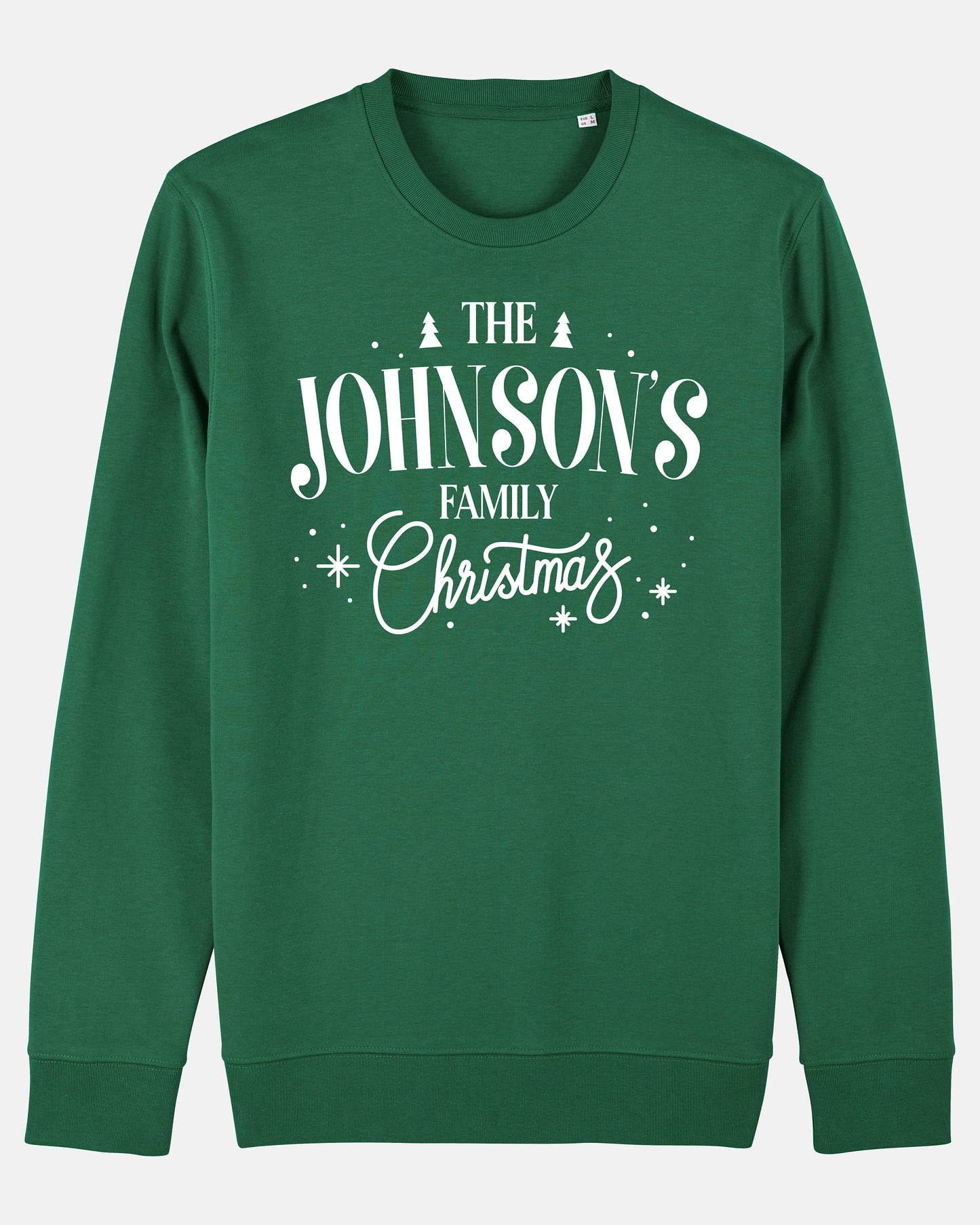 Personalised Family Christmas Jumper - Customised Christmas Sweater