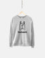 Llamaste Sweater - Yoga Mantra Script - Crew Llama Neck Serenity Sweatshirt Jumper