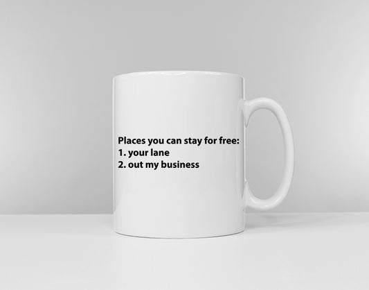 Sarcastic Slogan Mug - Funny Coffee Mug Gift - Witty Dry Sense Of Humour Gift - Gift For Her