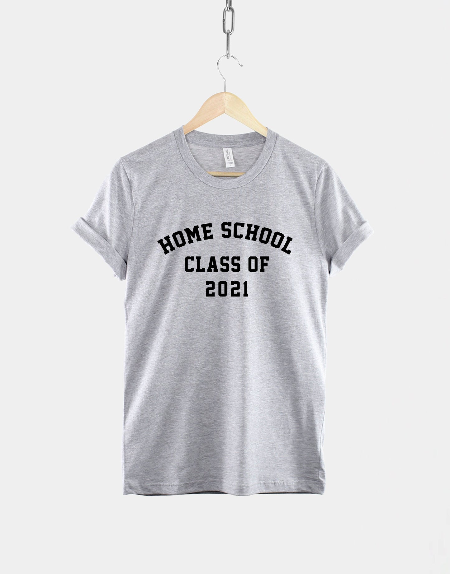 Home School Class Of 2021 T-Shirt - Adult & Kids Sizes - Childrens Homeschooling Shirt - Teacher Working From Home Schooling TShirt