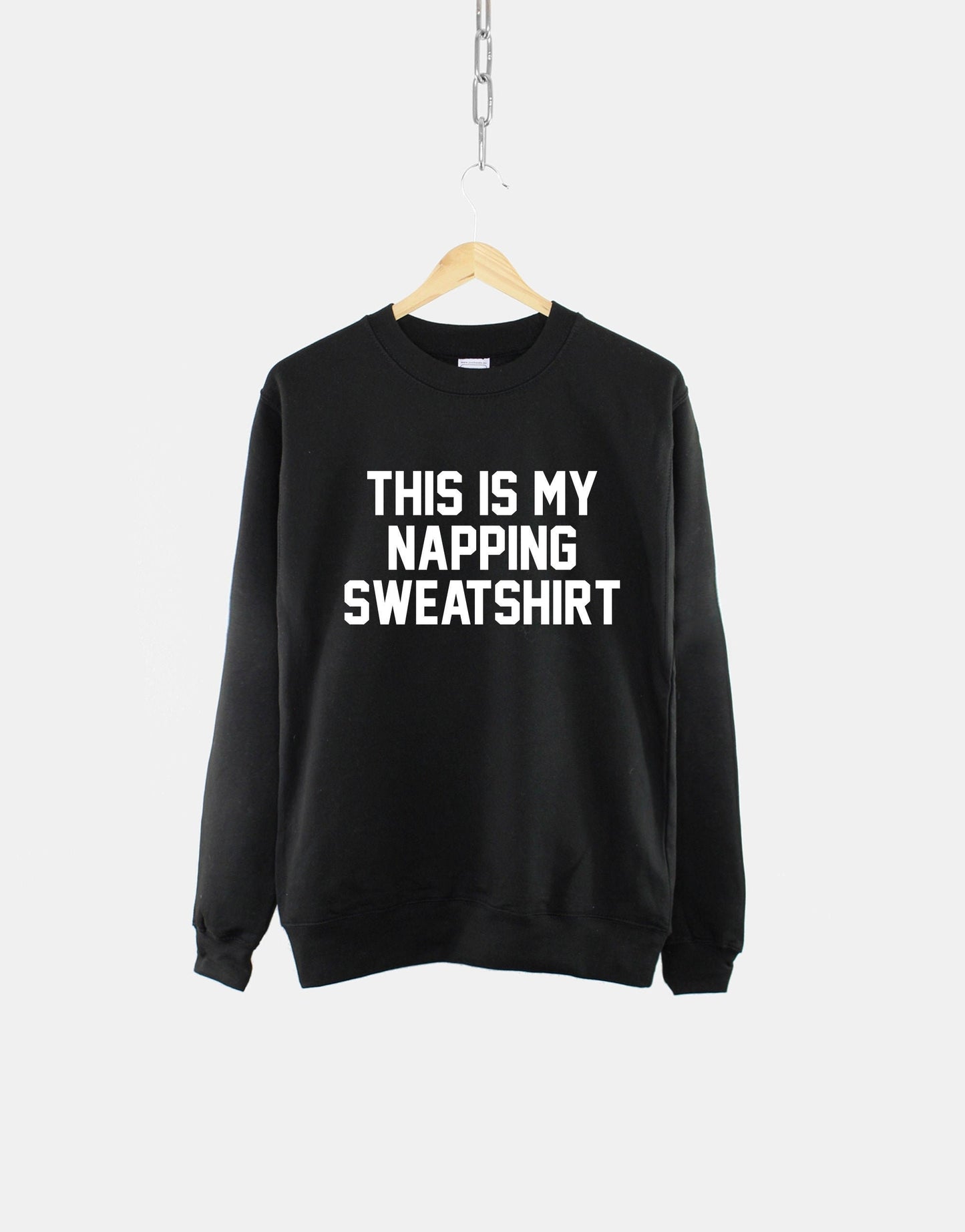 This Is My Napping Crew Neck Sweatshirt Jumper