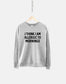 Morning Sweatshirt - I Think I Am Allergic To Mornings Womens Lounge Sweat Hate Mornings