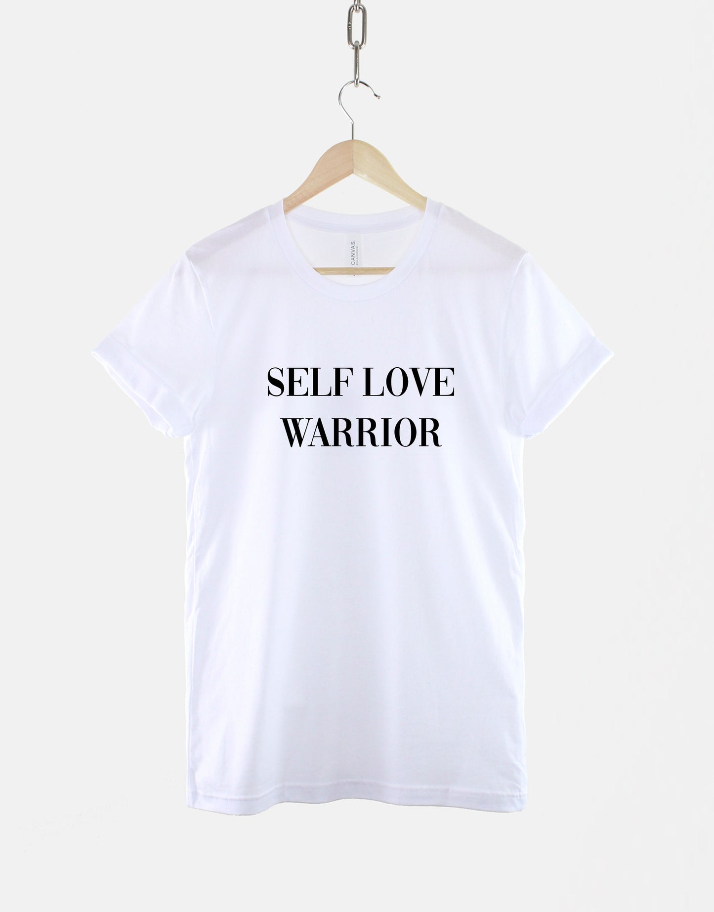 Self Love Warrior T-Shirt - Mental Health Self Care Shirt - Yoga Inspiration TShirt