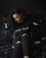 Dead Inside Goth Aesthetic Crew Neck Sweatshirt - Black Gothic Sweater