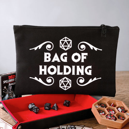 Dungeons And Dragons Dice Bag - Bag Of Holding Dungeons And Dragons Gifts - D and D Dice Pouch