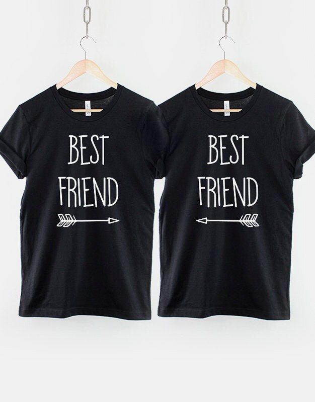 Kids Best Friends T-Shirt - Matching Kids T-Shirts - Kid Best Friends T-Shirts Set - Children Best Friends Shirts Twin Pack