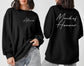 Personalized Bridal Shower Shirts - Personalised Maid of Honor Sweatshirt - Bridesmaid Sweatshirt