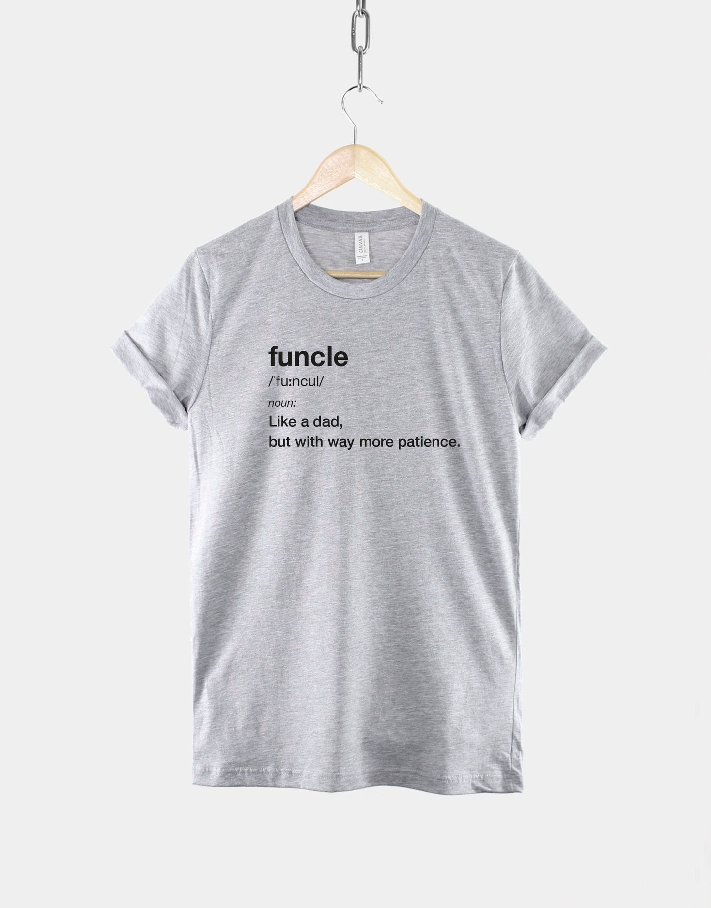 Personalised Funcle T-Shirt - Funcle Definition Shirt - Fun Uncle T-Shirt - Cool Uncle Shirt - Favorite Uncle Best Uncle Ever