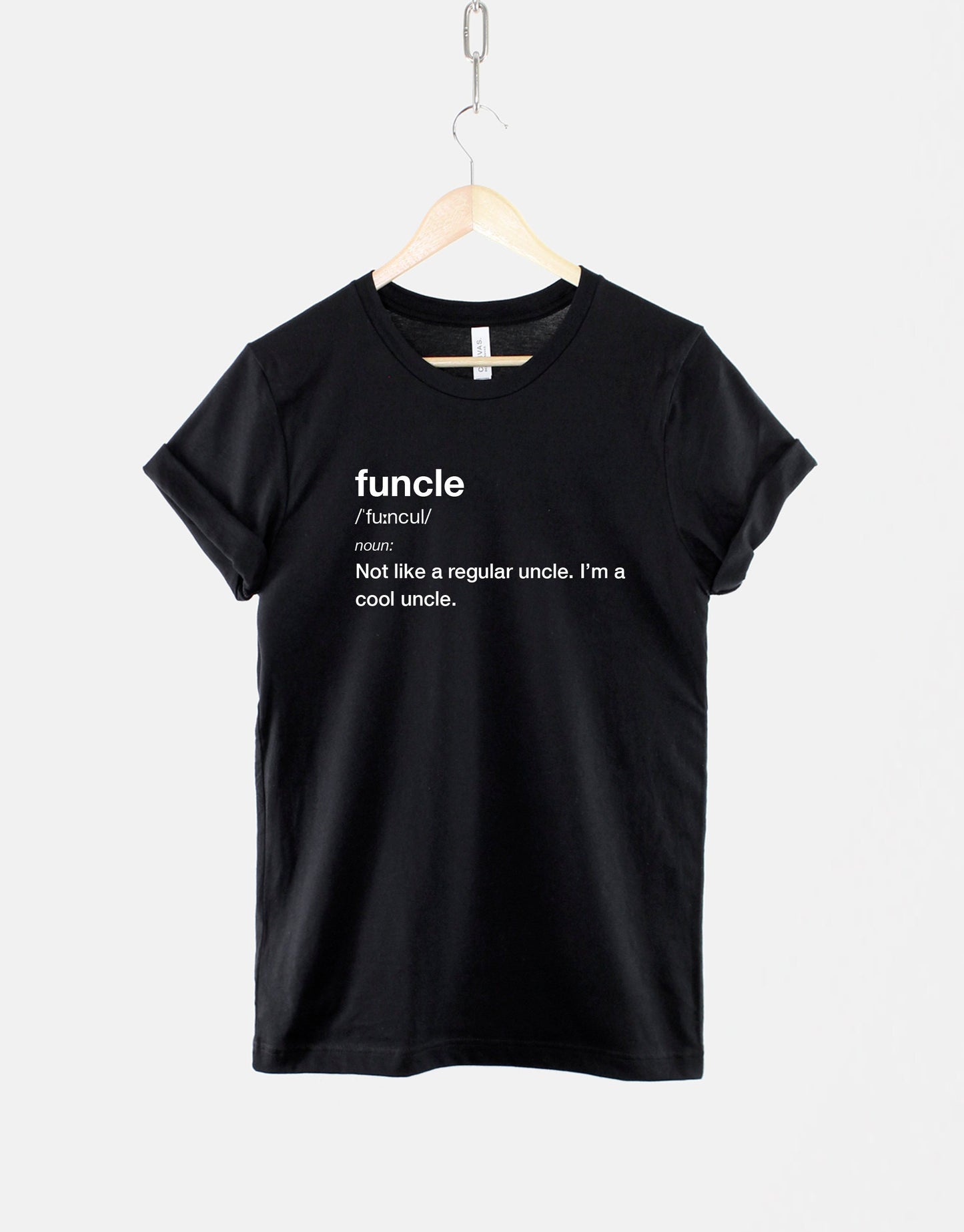 Personalised Funcle T-Shirt - Funcle Definition Shirt - Fun Uncle T-Shirt - Cool Uncle Shirt - Favorite Uncle Best Uncle Ever