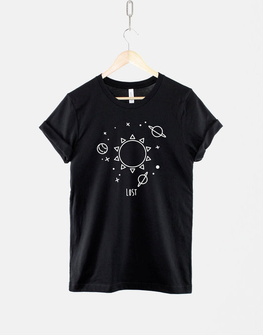 Lost T-Shirt - Bespoke Simplistic Space T Shirt