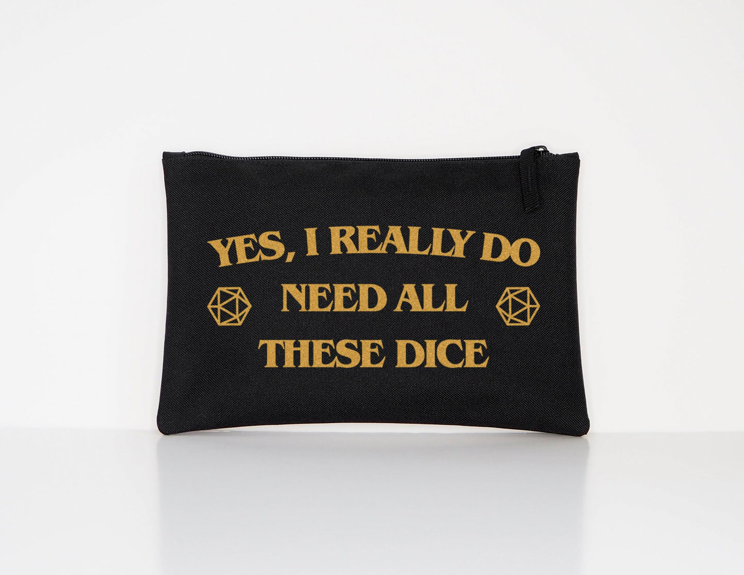 D and D Dice Bag - Dungeons And Dragons Gifts - Yes I Really Do Need All These Dice Pouch