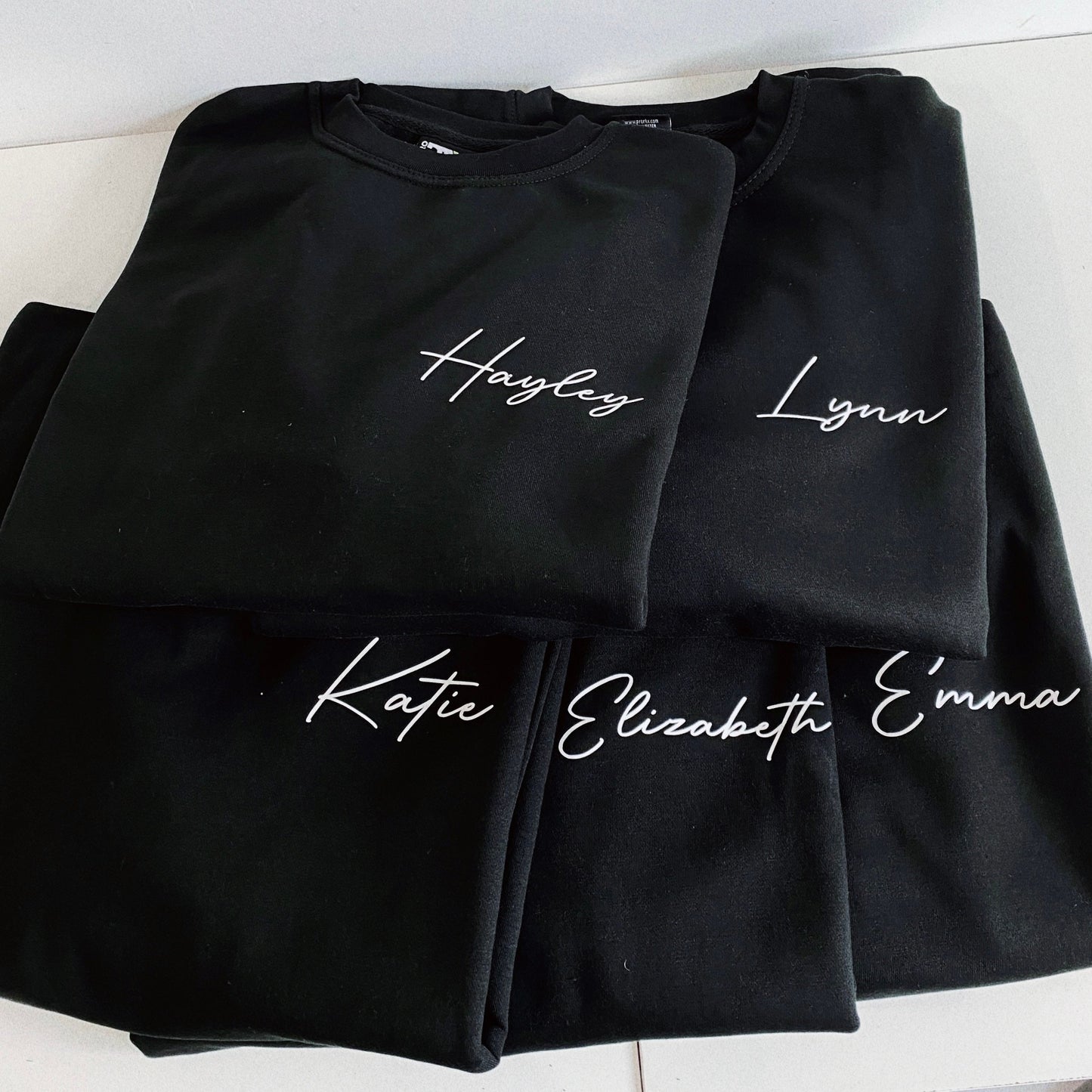 Personalized Bridal Shower Shirts - Personalised Maid of Honor Sweatshirt - Bridesmaid Sweatshirt