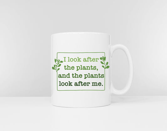Plants Coffee Mug - I Love Plants Mug - Gardening Coffee Mug - Plant Lover Mug - Crazy Plant Lady Gift