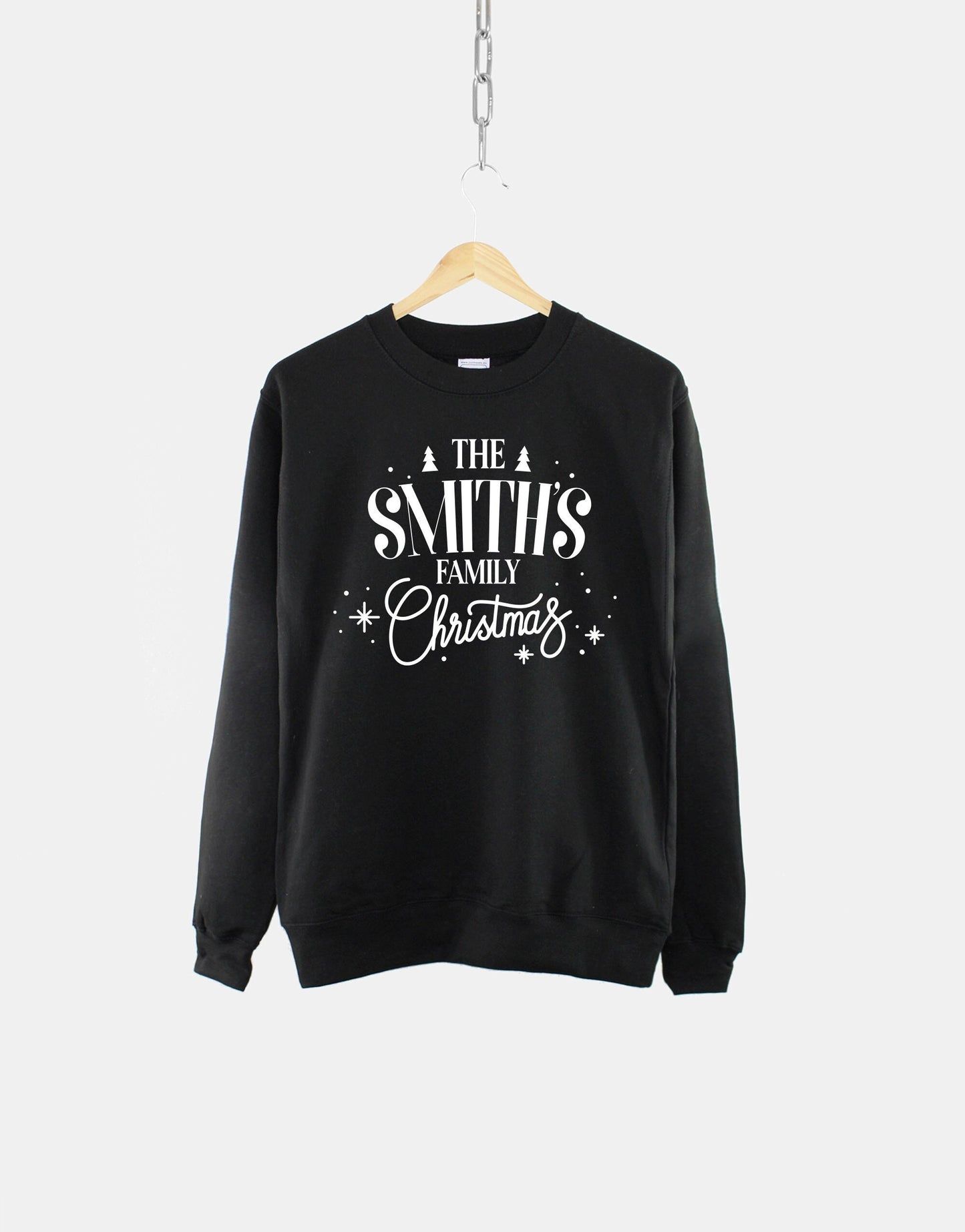 Personalised Family Christmas Jumper - Customised Christmas Sweater