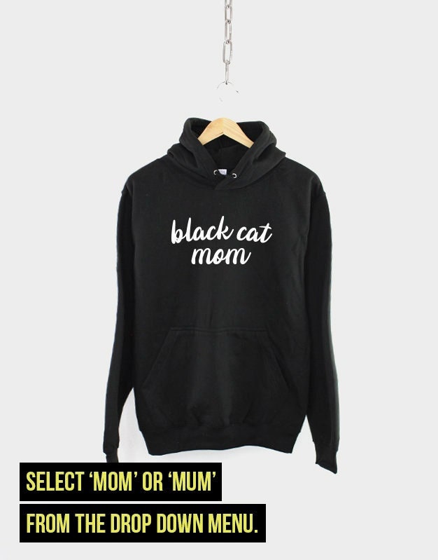 Custom Cat Mom Hoodie - Cat Sweater - Crazy Cat Lady Gift