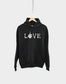 Love Skeleton Hand Halloween Hoodie - Goth Sweatshirt