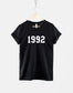 1992 30th Birthday Shirt - Made In Year Numbers T-Shirt