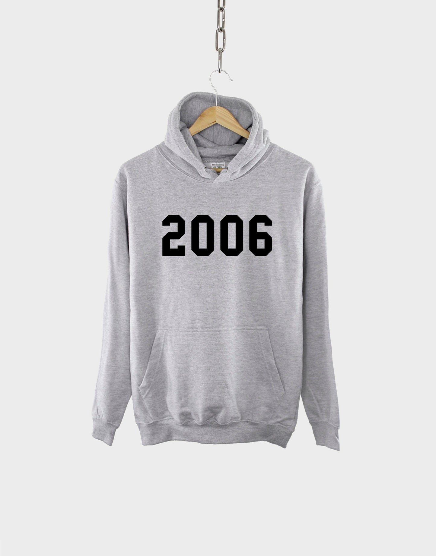 2006 16th Birthday Hoodie Shirt - Made In Year Numbers Hoody