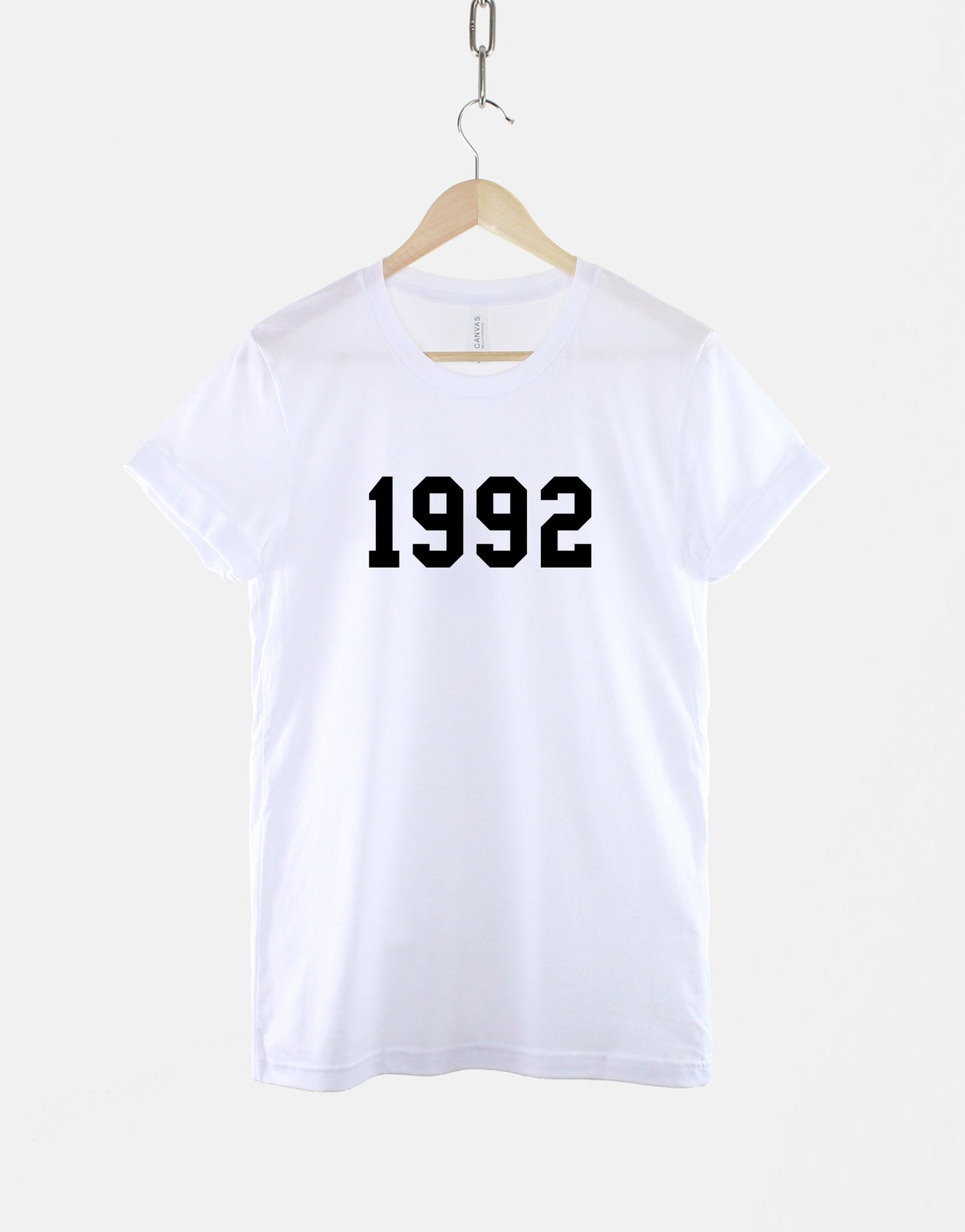 1992 30th Birthday Shirt - Made In Year Numbers T-Shirt