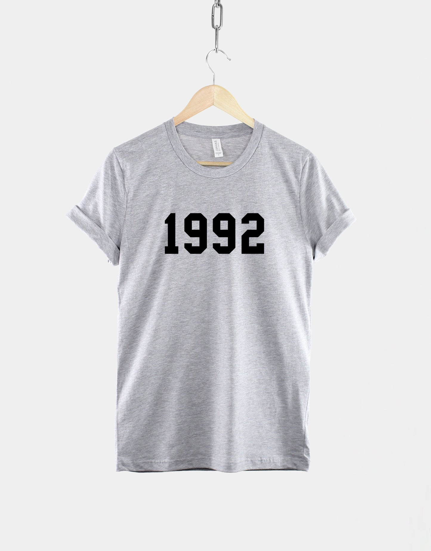 1992 30th Birthday Shirt - Made In Year Numbers T-Shirt