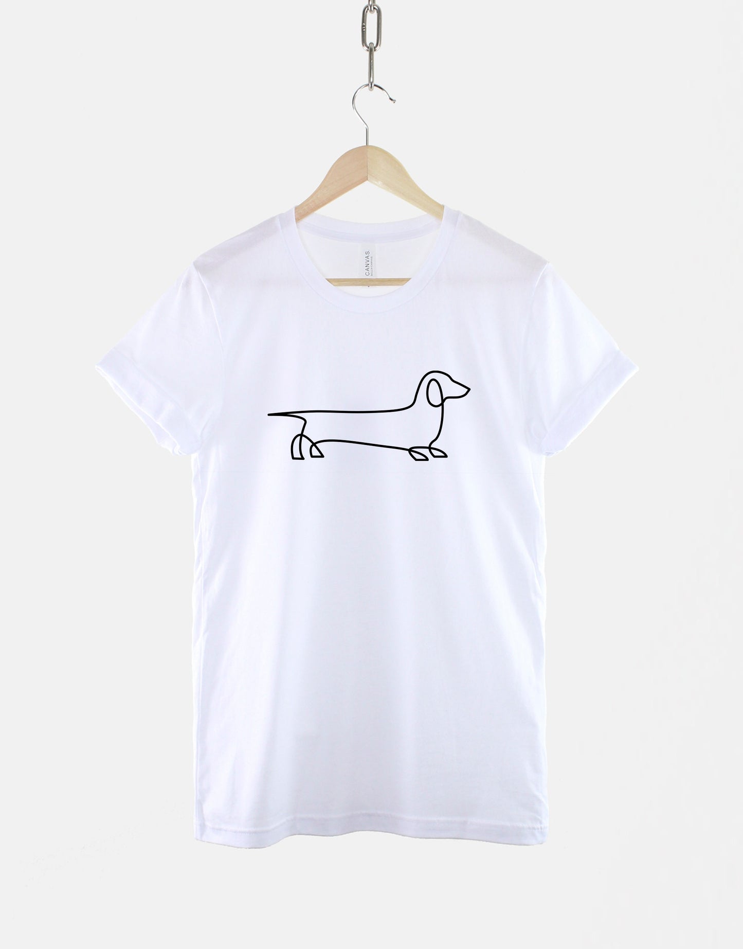 Dachshund Shirt - Sausage Dog Shirt - Grey Dachshund T-Shirt - I Love My Dachshund TShirt