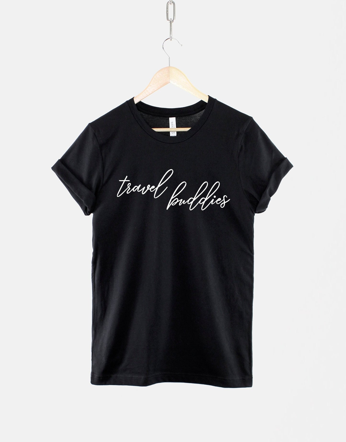 Travel T-Shirt - Travel Buddies T Shirt - T-Shirts For Travelling Shirt - Travel T Shirt Gift - Wanderlust World Travel Adventure Tshirt