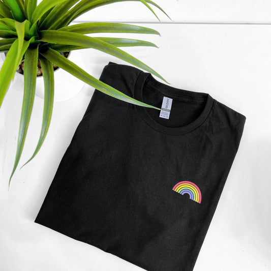 LGBTQ Pride Flag Shirt - Pride Rainbow T-Shirt - LGBT Gay Pride Flag - Lesbian Gay Bisexual Transgender Queer Rainbow Flag TShirt