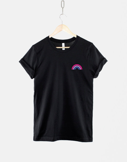 Bisexual Pride Shirt - Bi Pride T-Shirt - Bisexual Flag Shirt - LGBT Shirt - Minimalistic Bi Pride TShirt