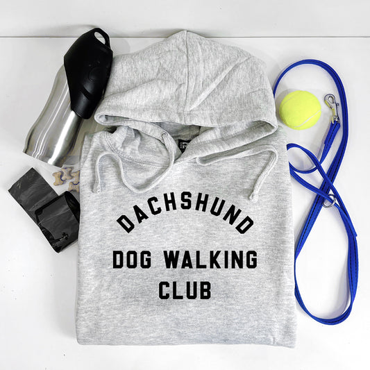 Dachshund Hoodie - Sausage Dog Walking Hoodie - Personalised Dog Hoodie - Sausage Dog Owner Hoodie - Dackel Gift - Spaniel Hoodie