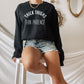 Thick Thighs Thin Patience Sweatshirt - Thick Thighs Sweatshirt - Thin Patience Sweatshirt - Womens Thick Thighs Thin Patience Sweater