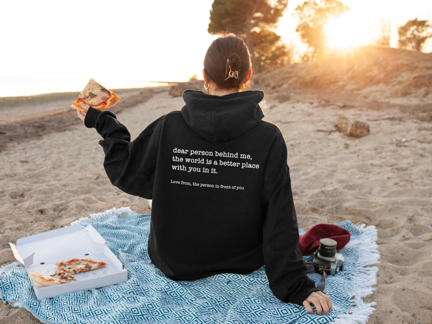 Dear Person Behind Me Hoodie - Mental Health Hoodie - Personalised Mental Health Awareness Hoodie